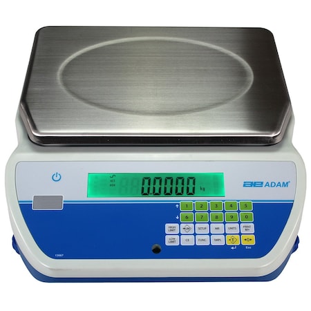 Adam Equipment Bench Counting Scale, High Def, 16kg/.5g CKT16UH